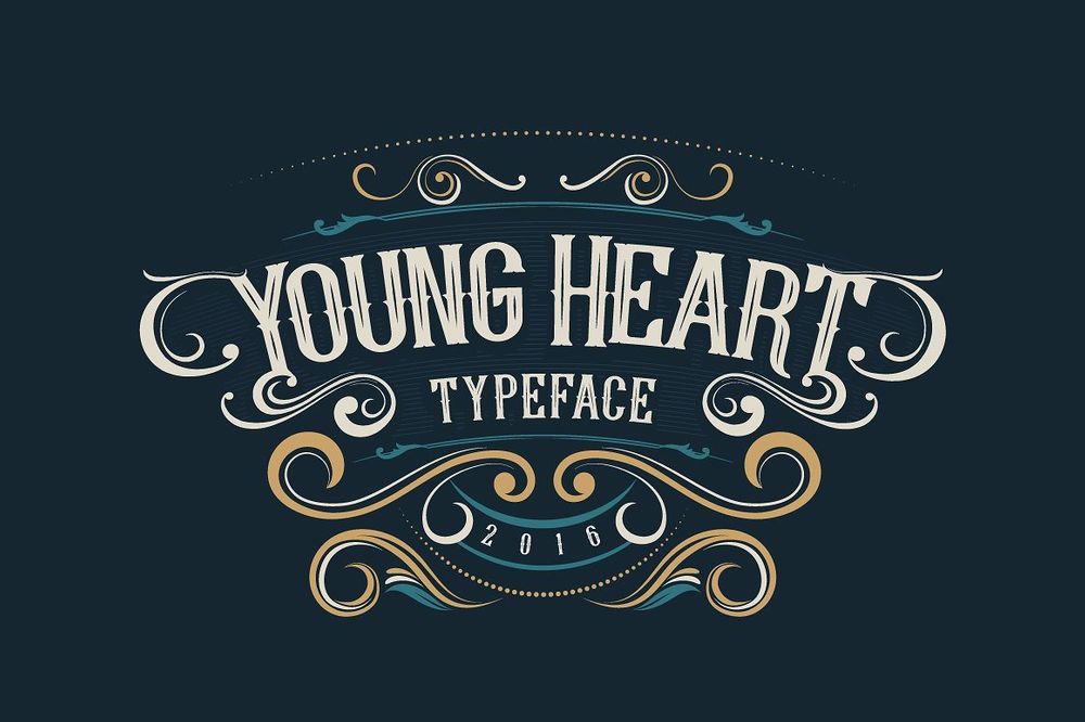 An amazing free tattoo style typeface