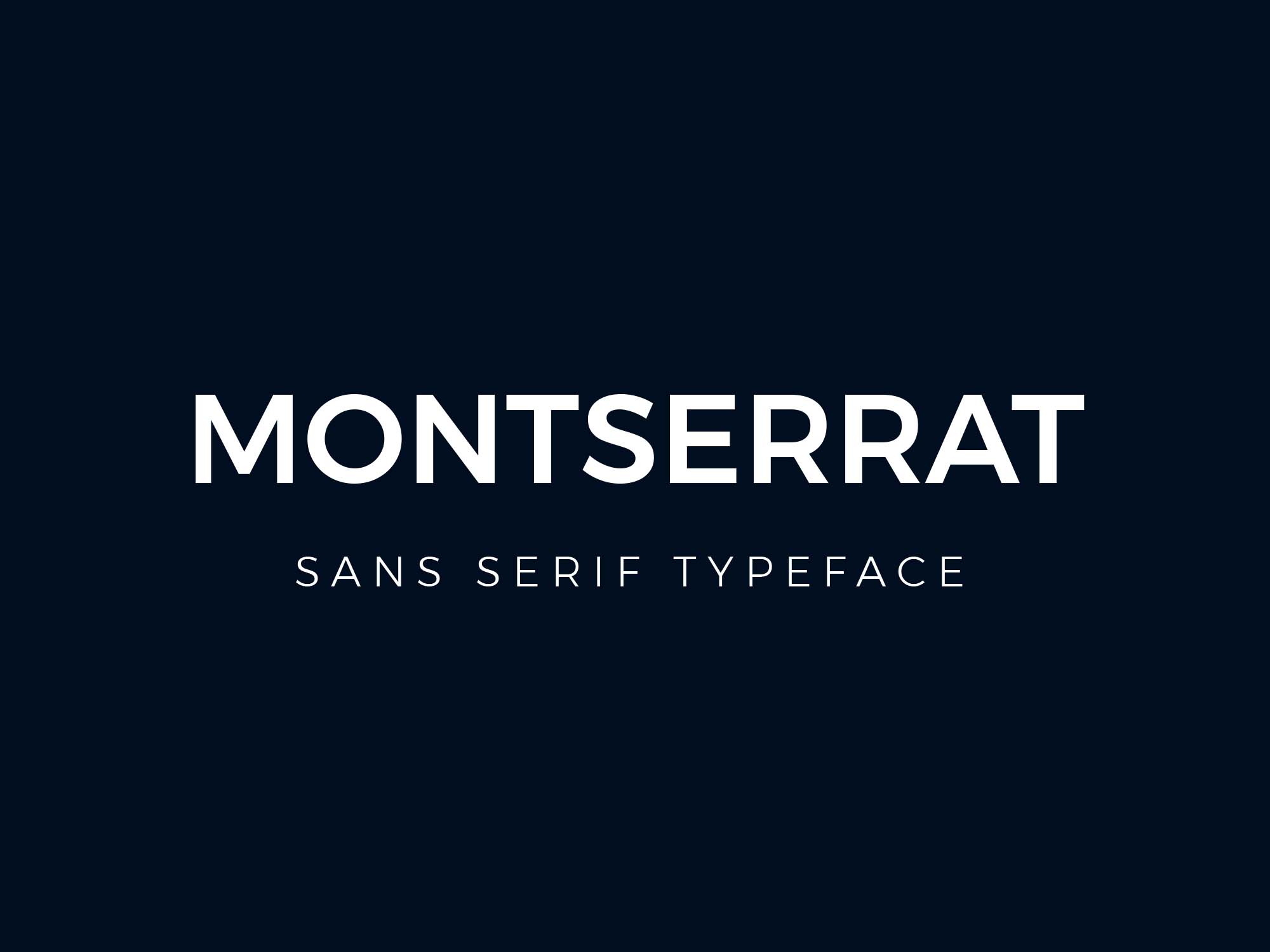 A free sans serif typeface