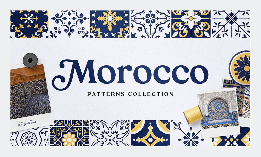 Morocco patterns collection