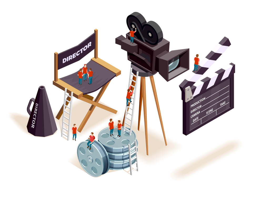 A movie making equipment