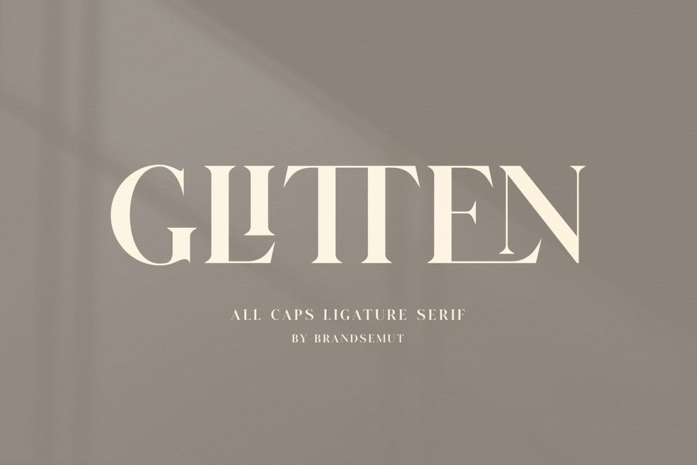 All caps fonts cover