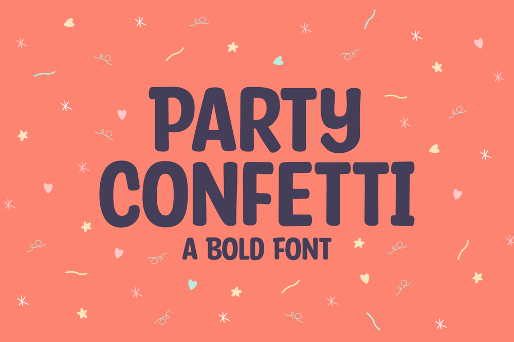 A free bold display font