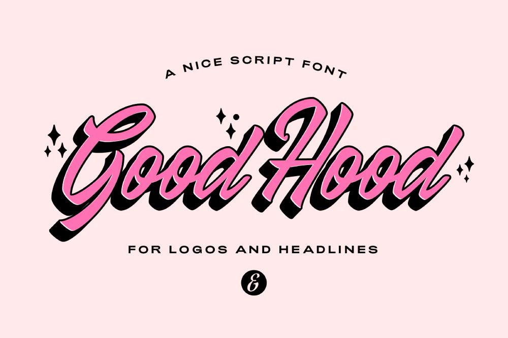 A free nice nostalgic script font