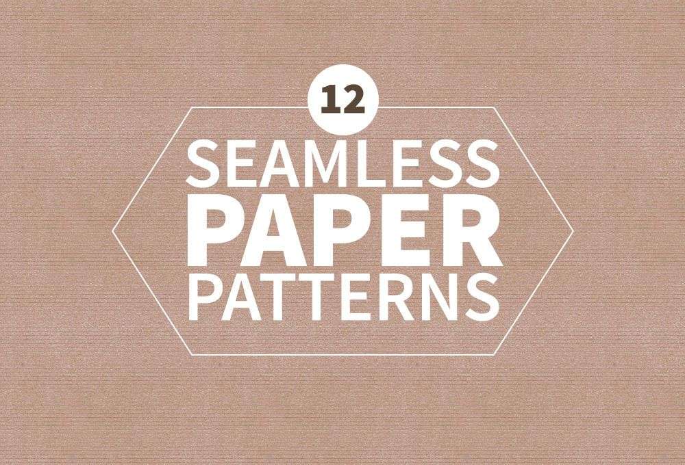 A set of free seampless paper patterns