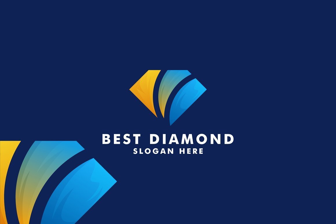 Diamond logo template