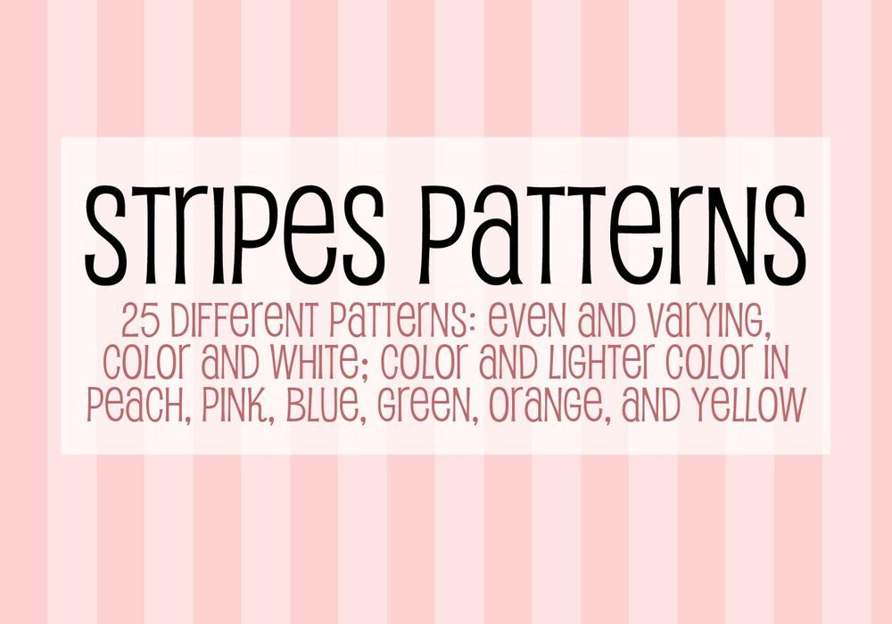 Free stripes pattens