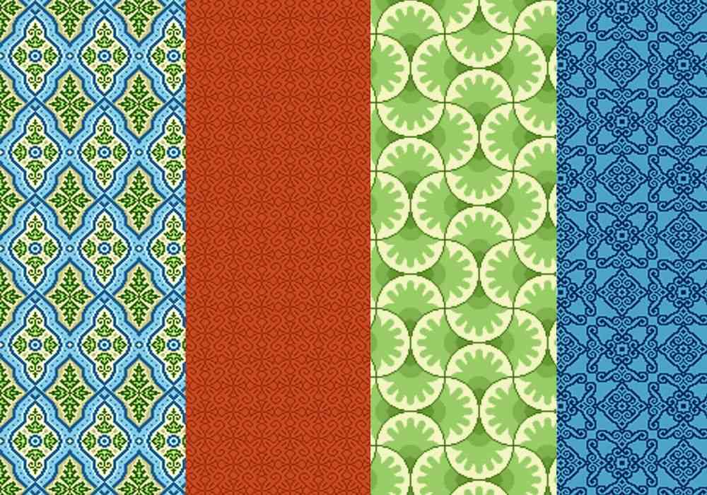 Free arabic style patterns for photoshop