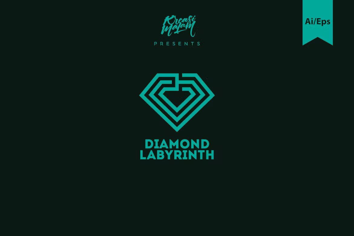 Diamond labirinth logo