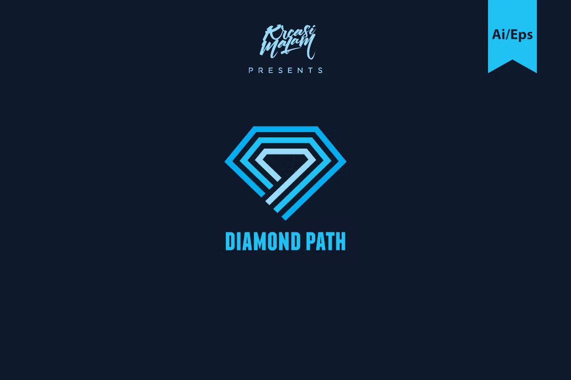 Diamond path logo