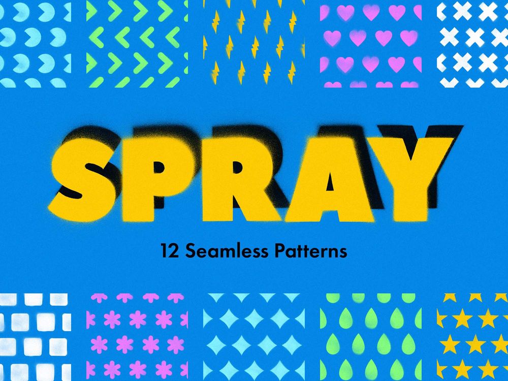 Free spray photoshop patterns