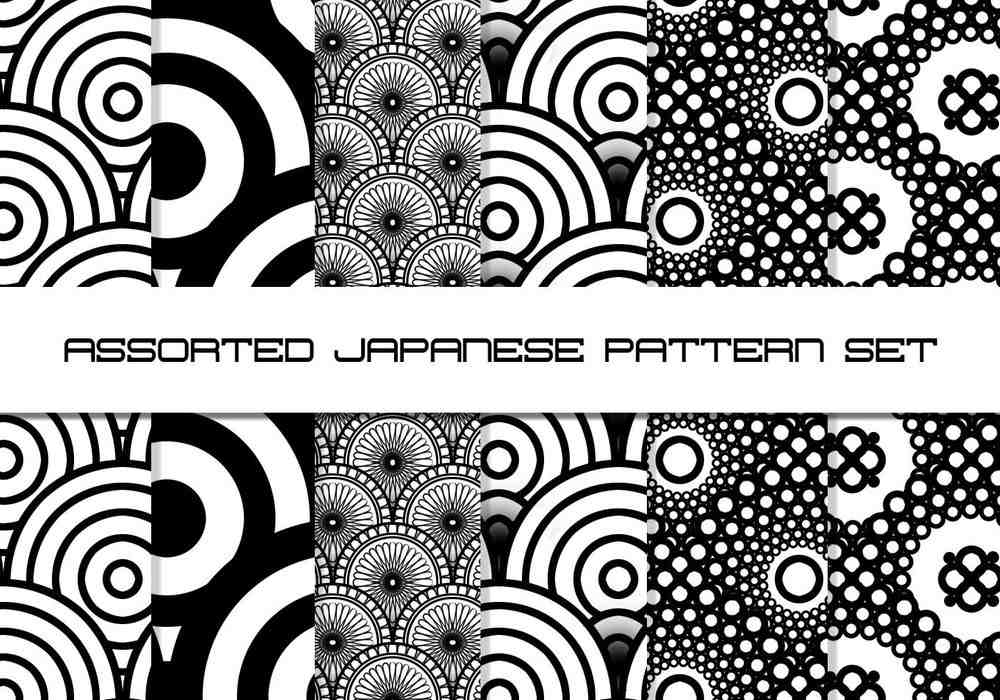 A free japanese patterns for photoshop