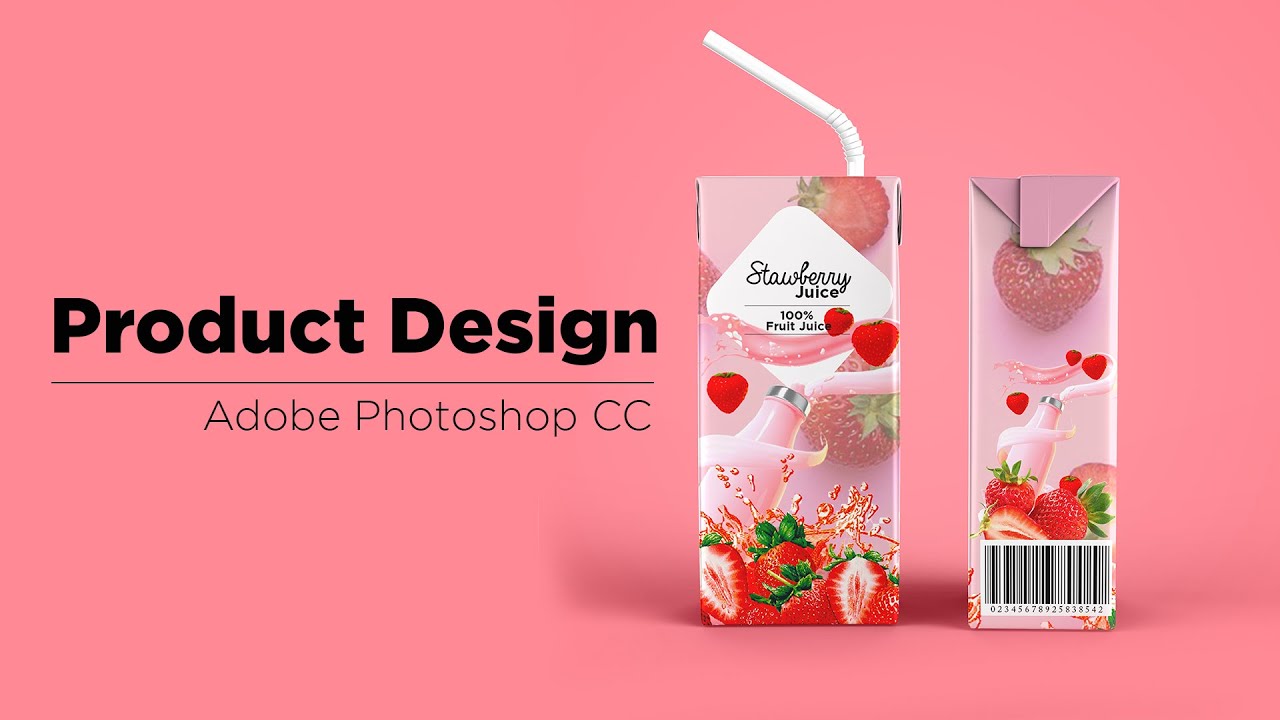 How to create a product packaging in photoshop tutorial