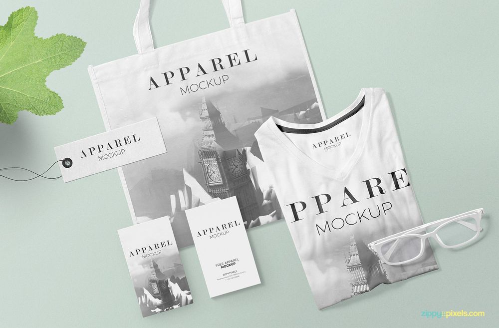 Free apparel mockup templates