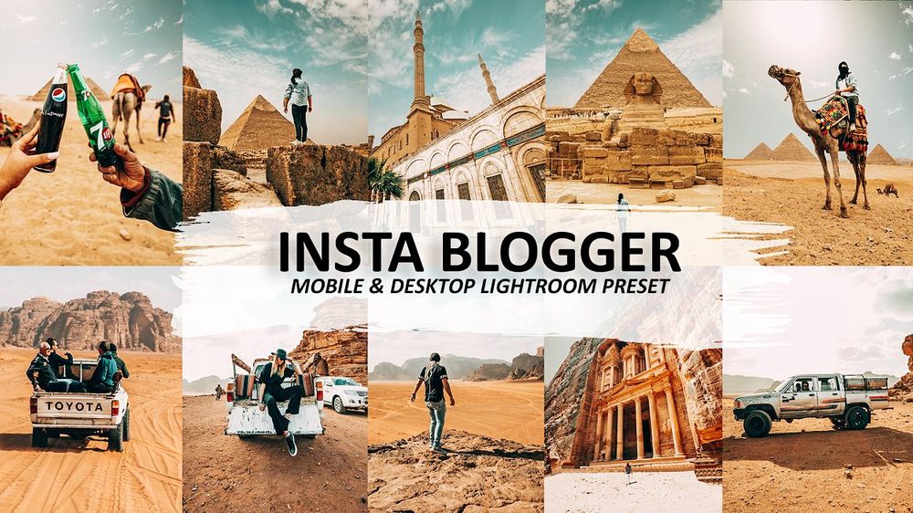 Insta blogger lightroom presets