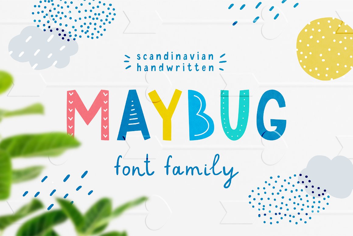 A scandinavian handwritten font family