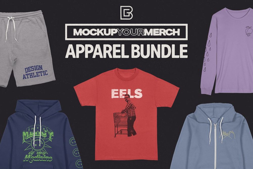 Apparel mockup bundle