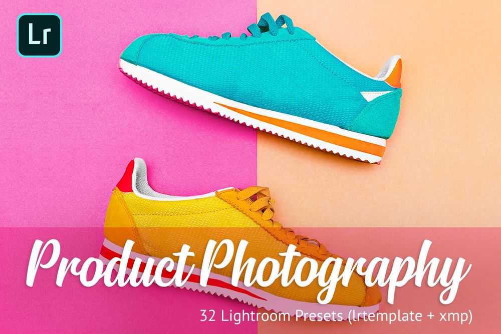 Product photography lightroom presets