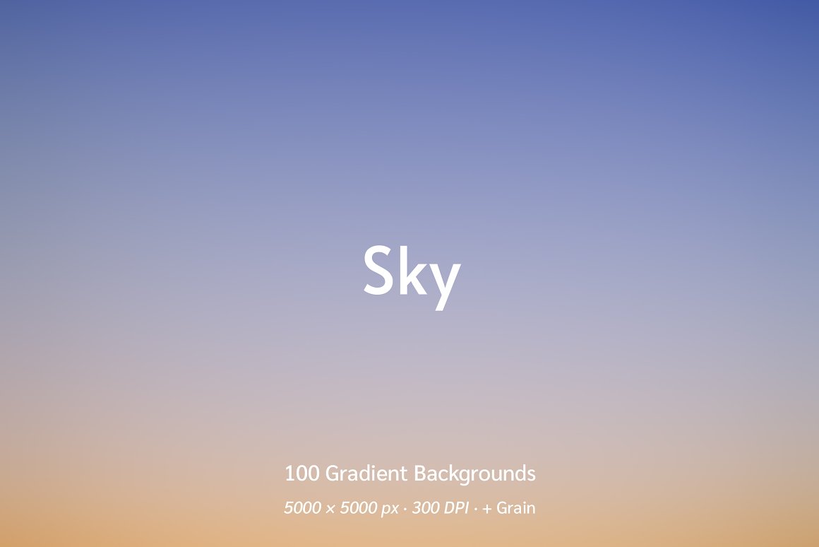 Sky gradient backgrounds