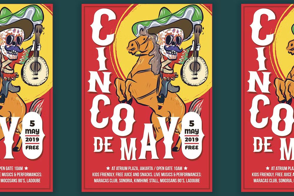 Cinco de mayo festival flyer