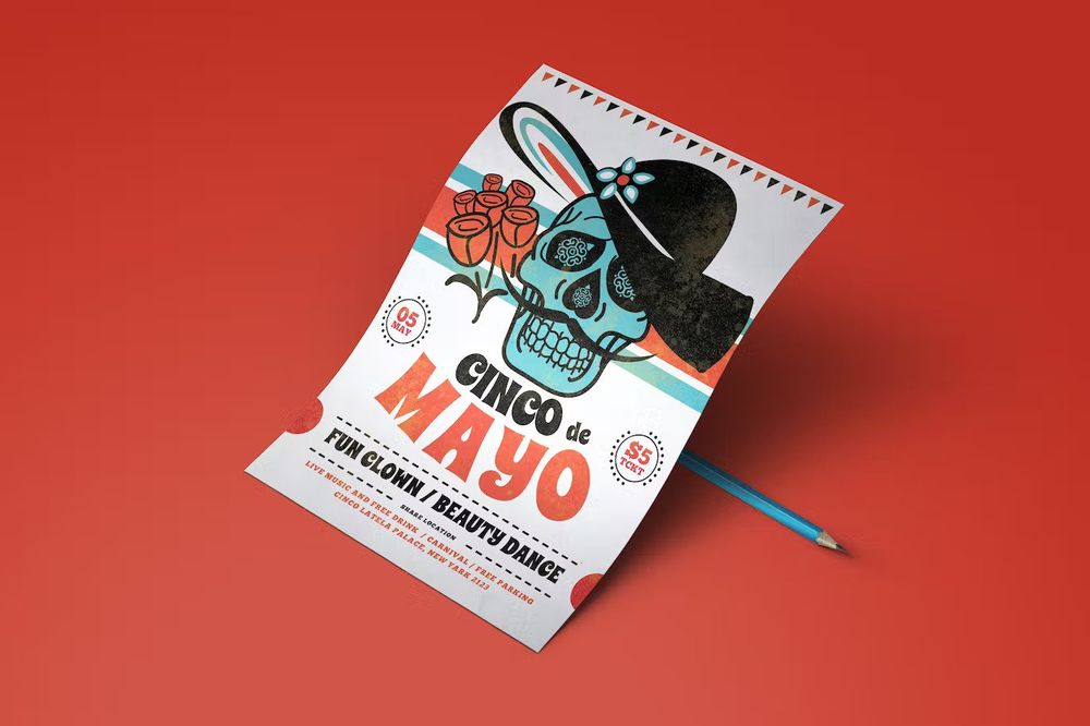 Cinco de mayo fun flyer