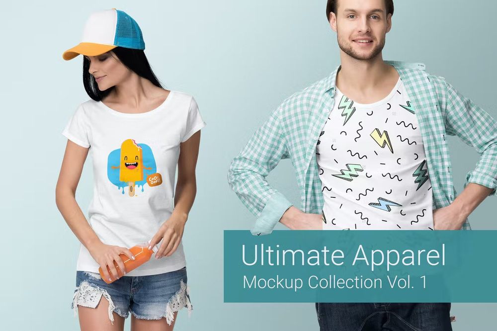 Ultimate apparel mockup collection