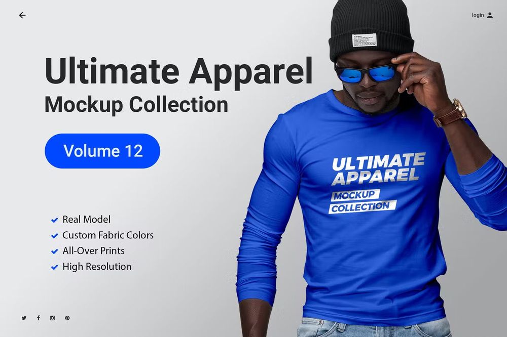 Ultimate apparel mockup collection