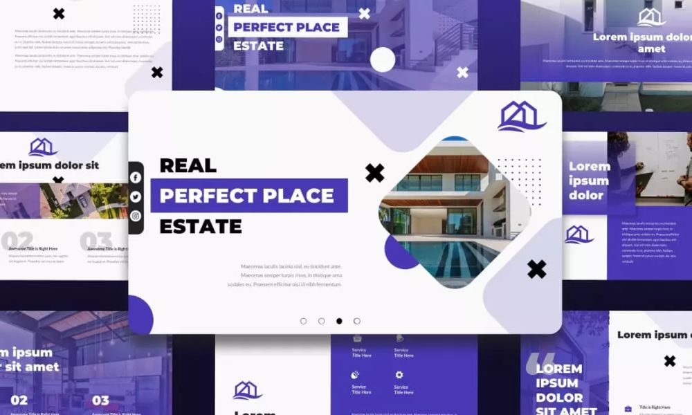 Real estate google slides