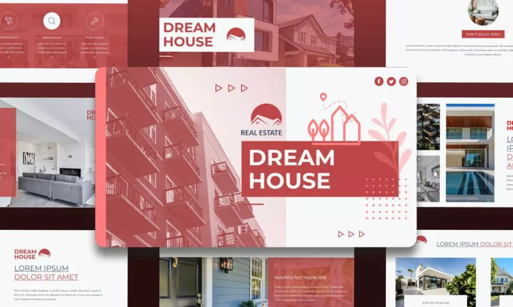Dream house presentation template