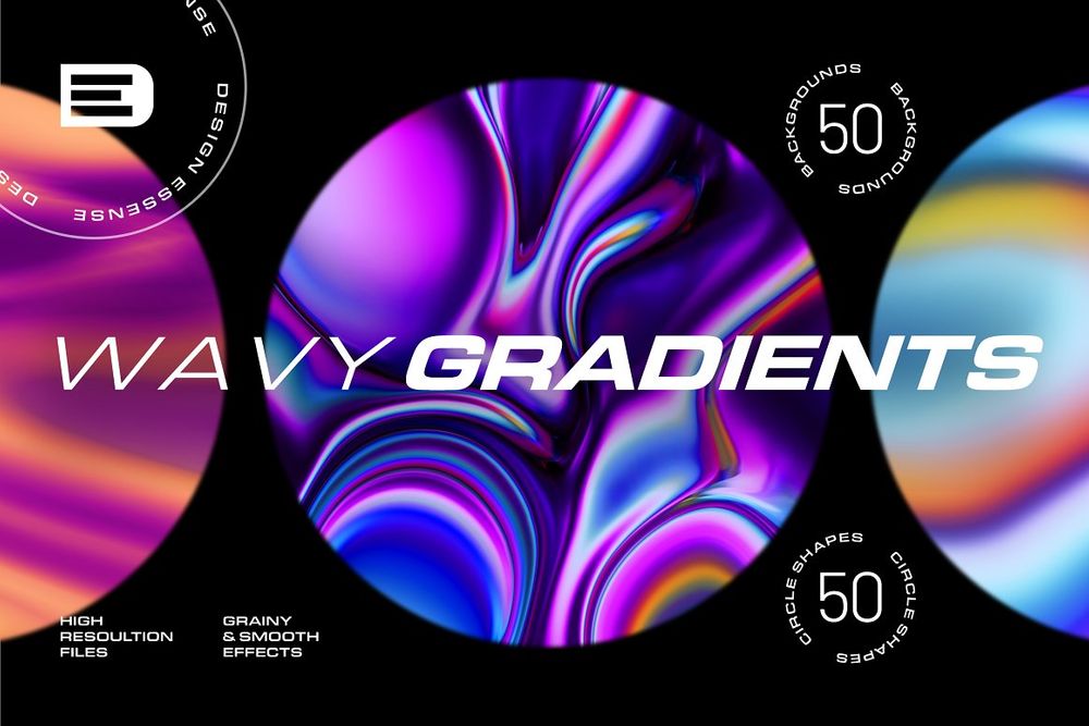 Wavy gradien backgrounds