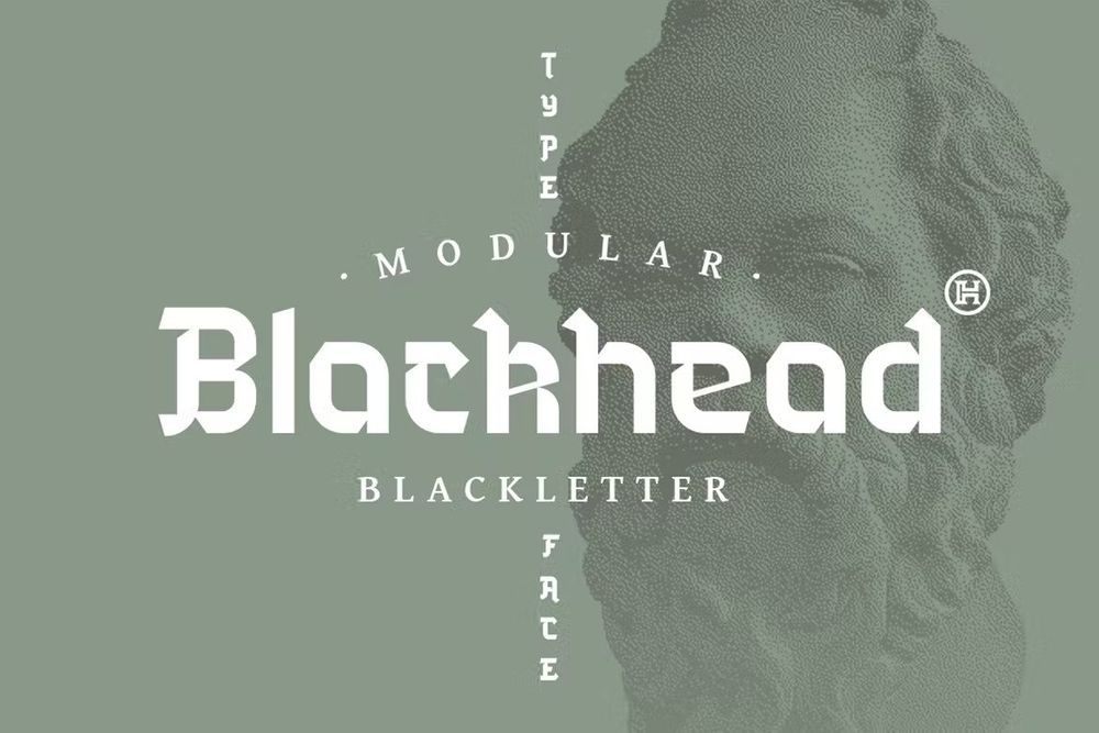 A modular blackletter typeface