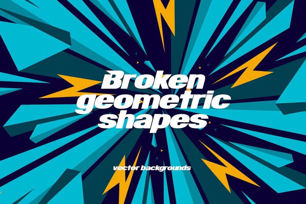 Geometric shapes future backgrounds