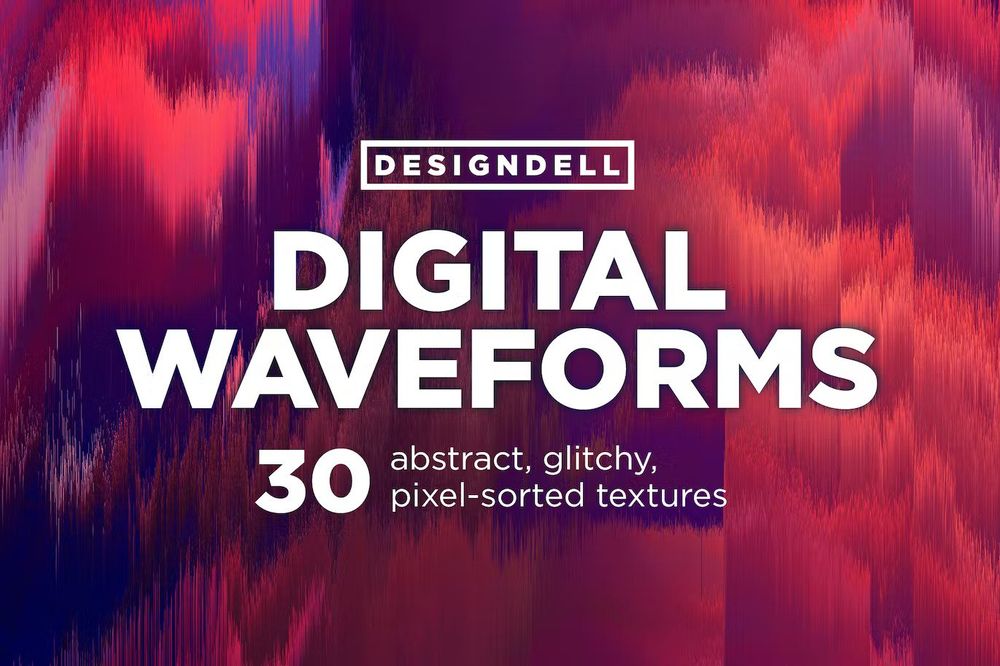 Digital wave textures