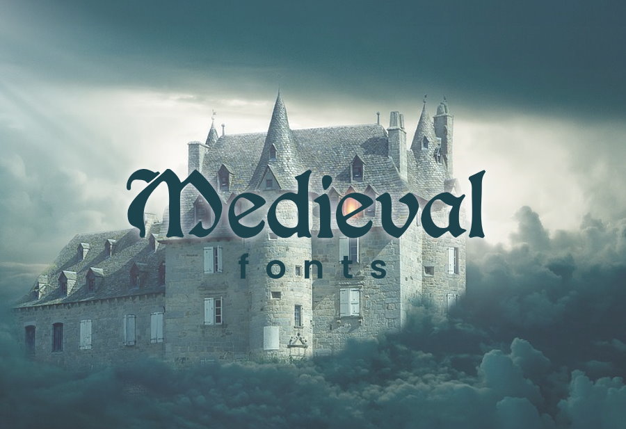 A medieval fonts cover