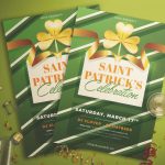 St. patricks celebration flyers cover
