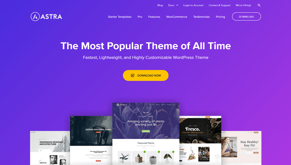 Astra the most popular theme of all time