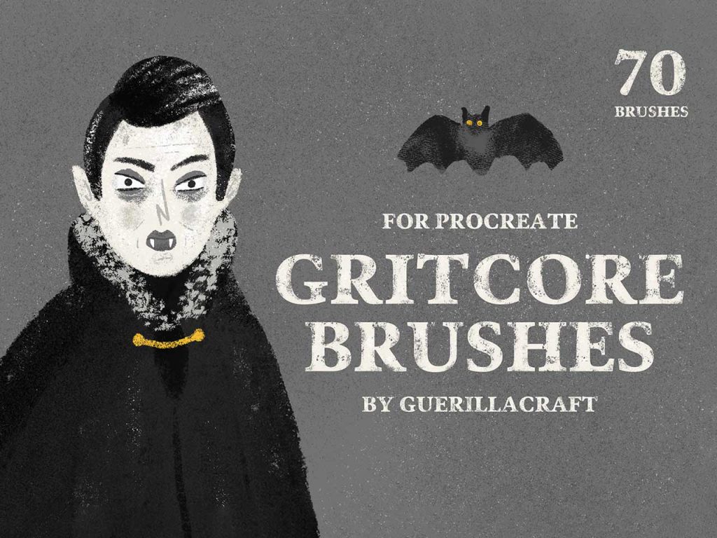 Freeprocreate gritcore brushes