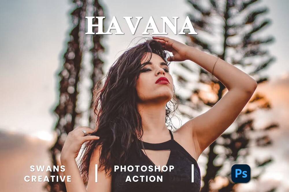 Havana beauty effects photoshop action