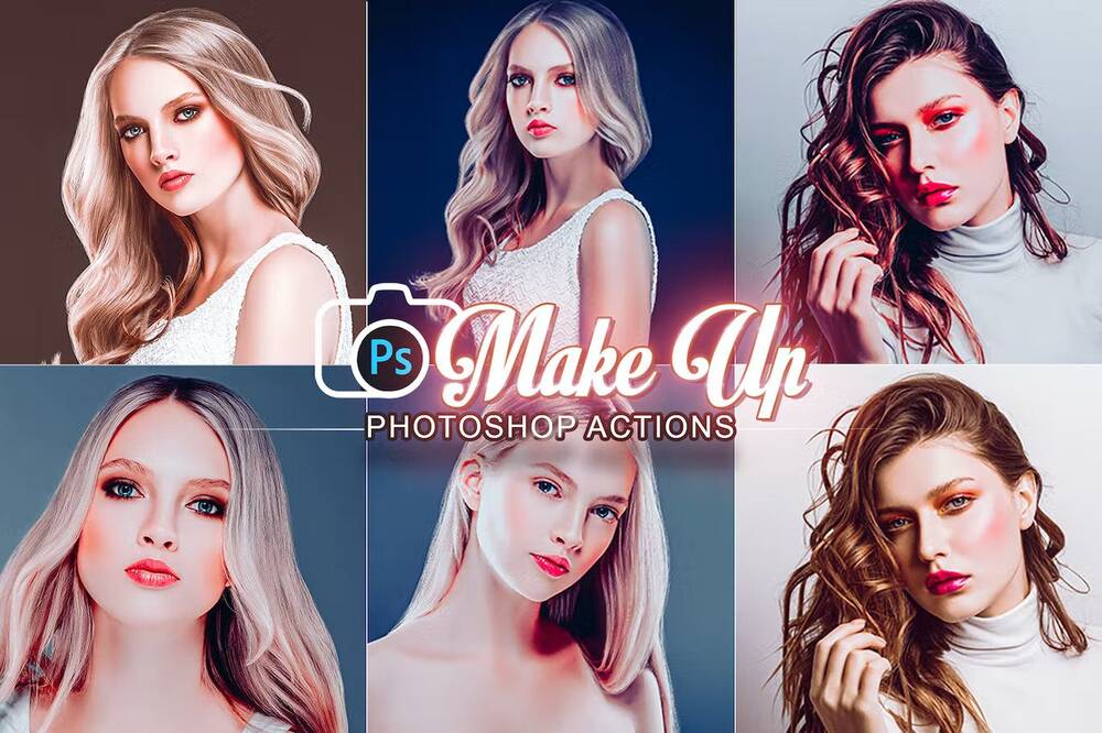 Make up photoshop actions