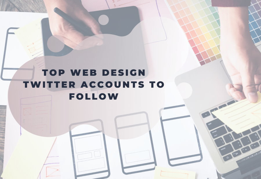 Top web design twitter accounts to follow cover