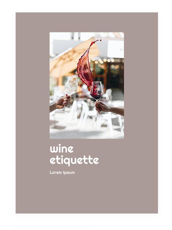 Free wine book Google docs template