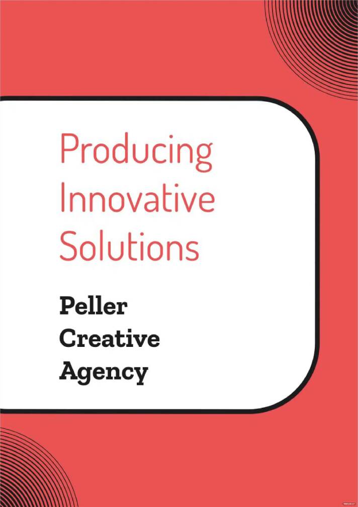 Producing innovative solutions book template