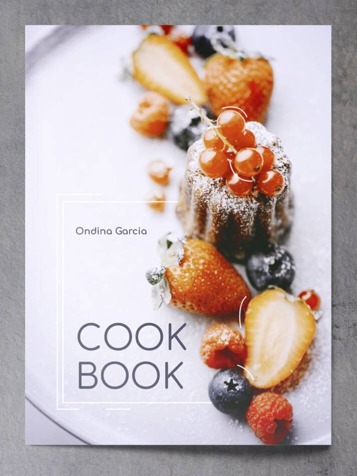 Fantastic cook book Google docs template