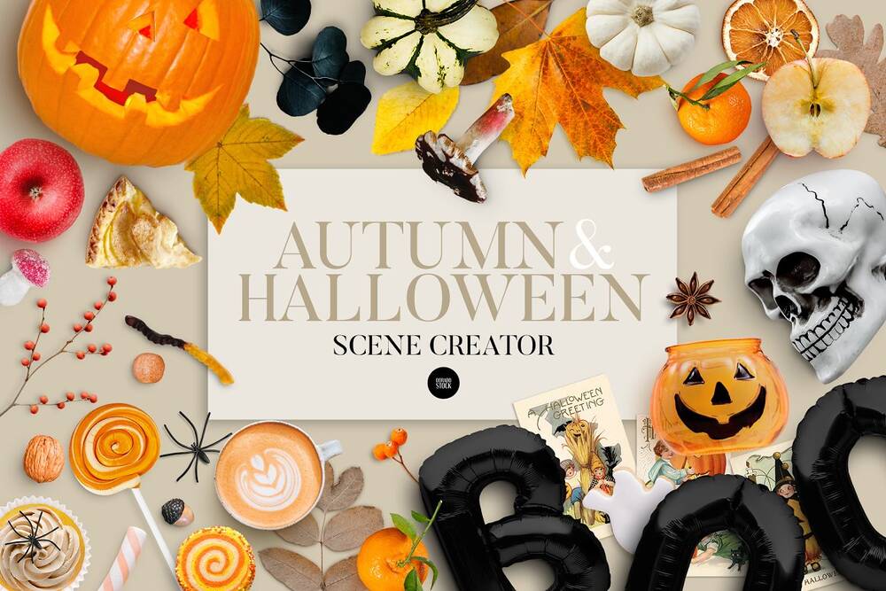 Autum and halloween scene creator