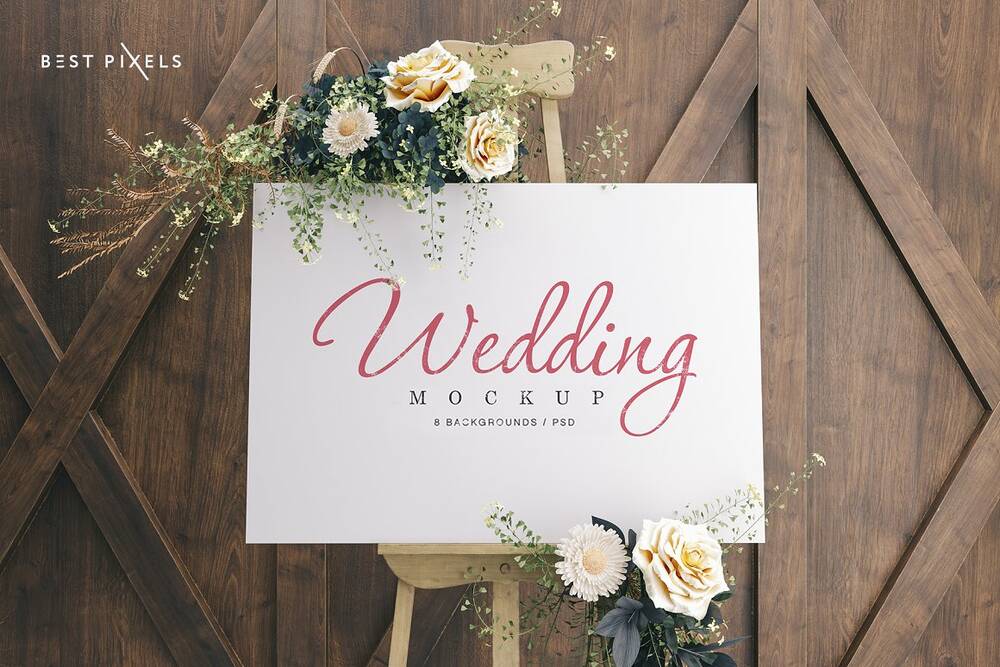 Wedding board mockup bundle