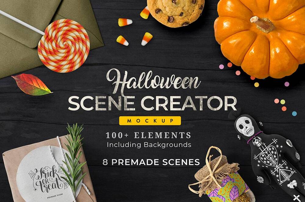 Halloween scene creator