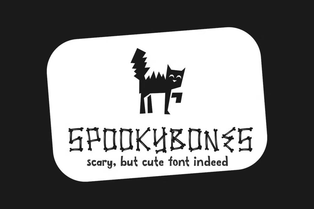 Scary but cute font