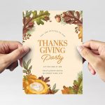 Flyer templates for Thanksgiving