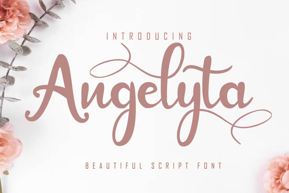 Angelyta a beautiful script font