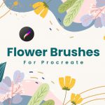 Flower brushes for procreate