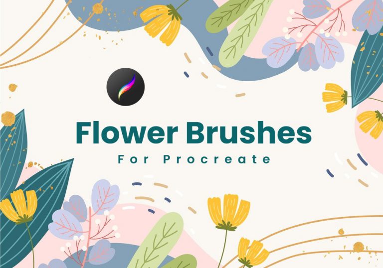 Flower brushes for procreate